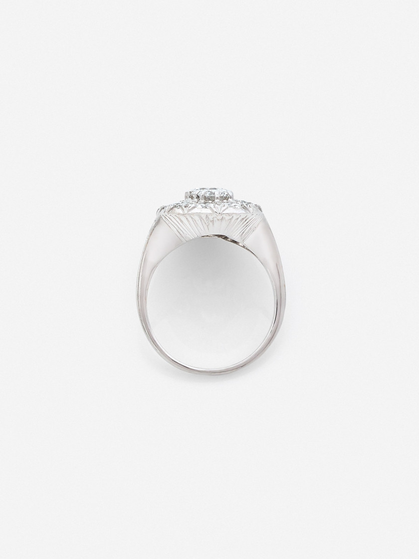 Bague marquise