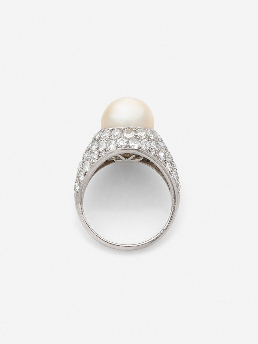 WOLFERS (Attribuée à)  Bague