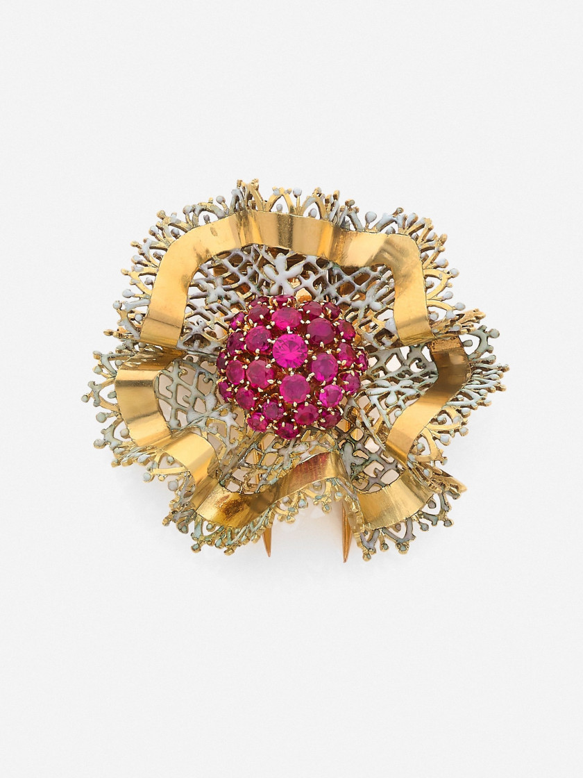 VAN CLEEF & ARPELS  Clip de corsage