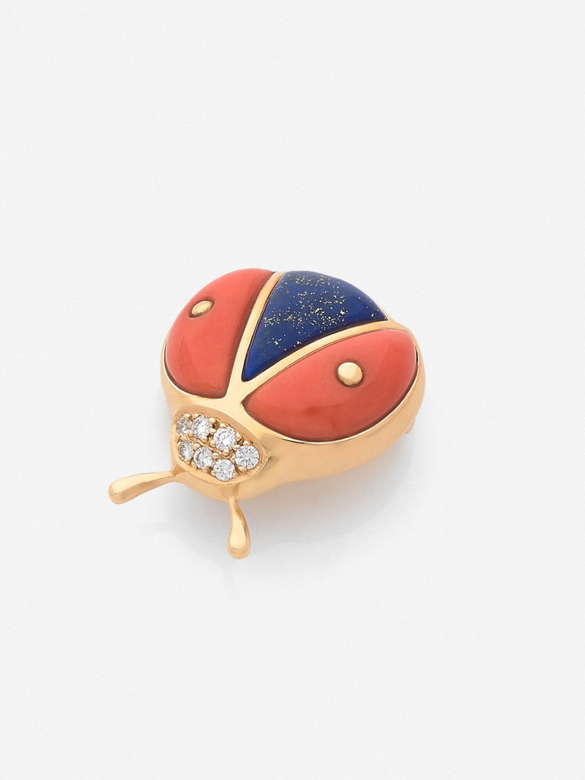 Broche coccinelle