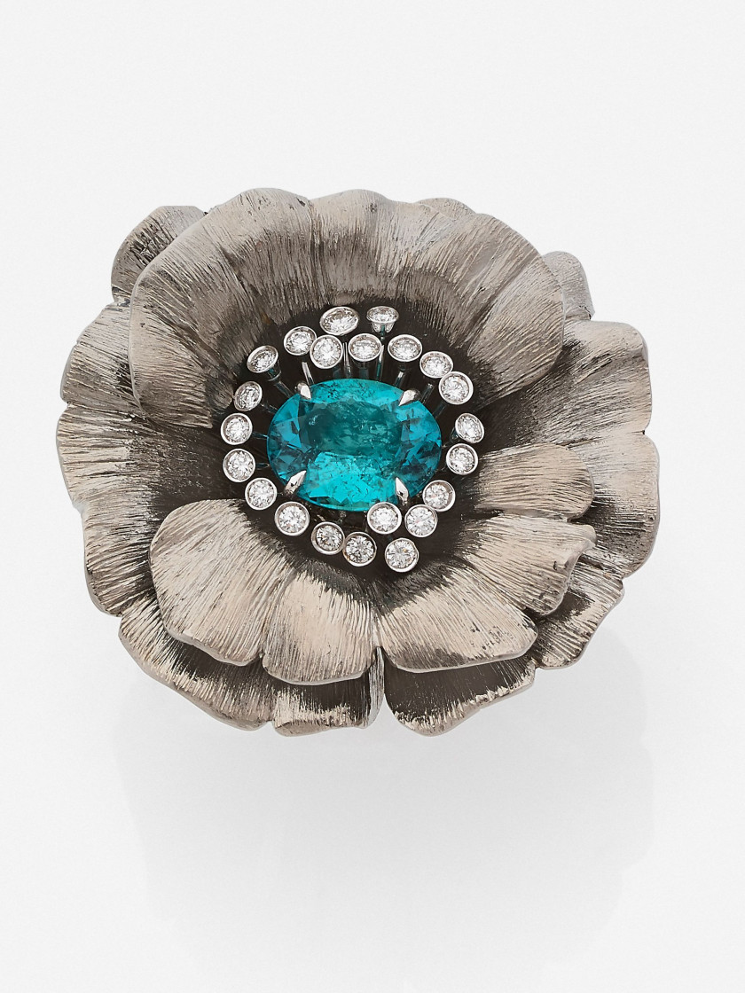 Margherita BURGENER  Bague fleur