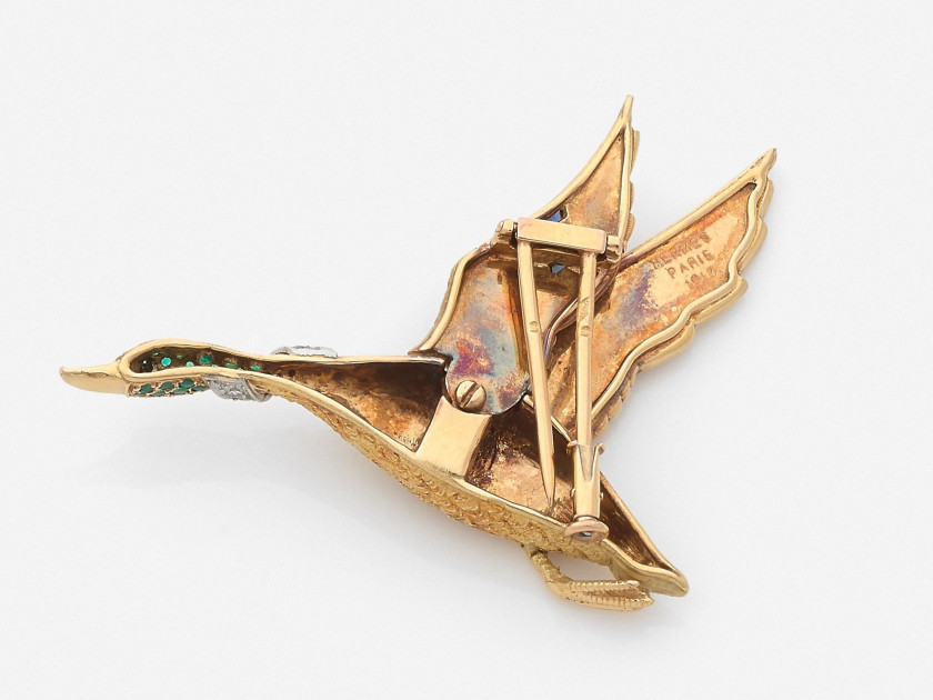 HERMES  Clip de corsage