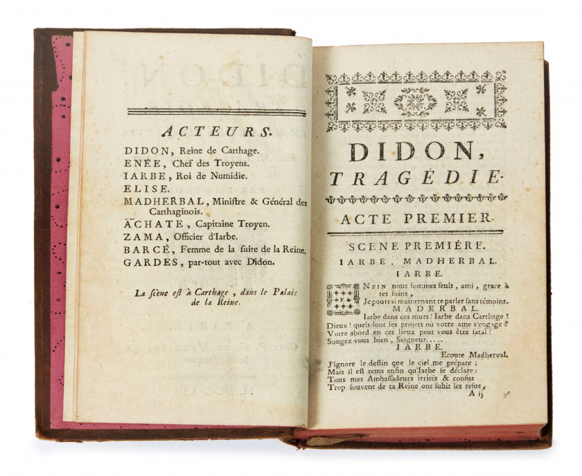 [THÉÂTRE]  Recueil factice de 144 pièces de théâtre françaises, et 34 autres textes (lettres, discours, réflexions).