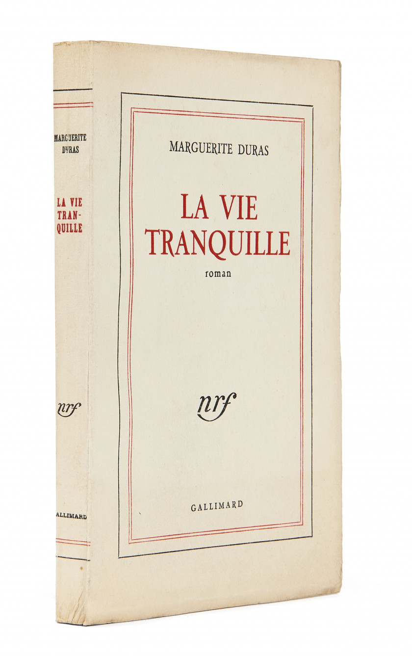 DURAS (Marguerite)  La Vie tranquille.