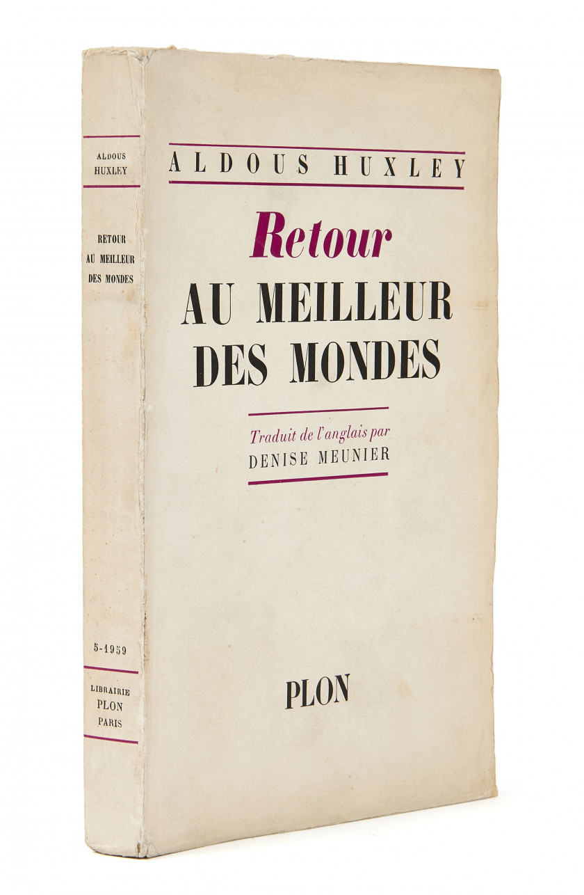 HUXLEY (Aldous)  Retour au meilleur des mondes.