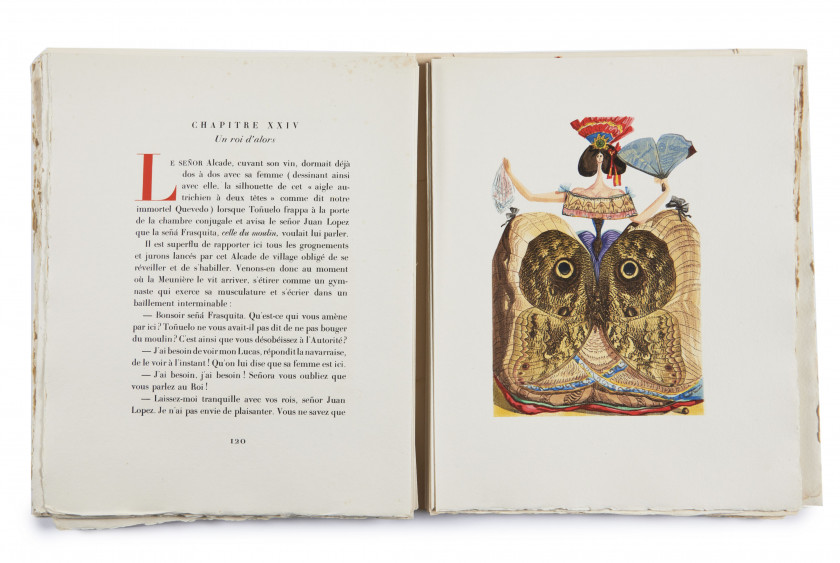 DALI.- ALARCON (Pedro de)  Le Tricorne. Traduit de l'espagnol par Michel Déon. Illustré par Salvador Dalí.