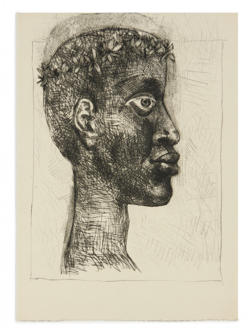 PICASSO.- CÉSAIRE (Aimé)  Corps perdu.