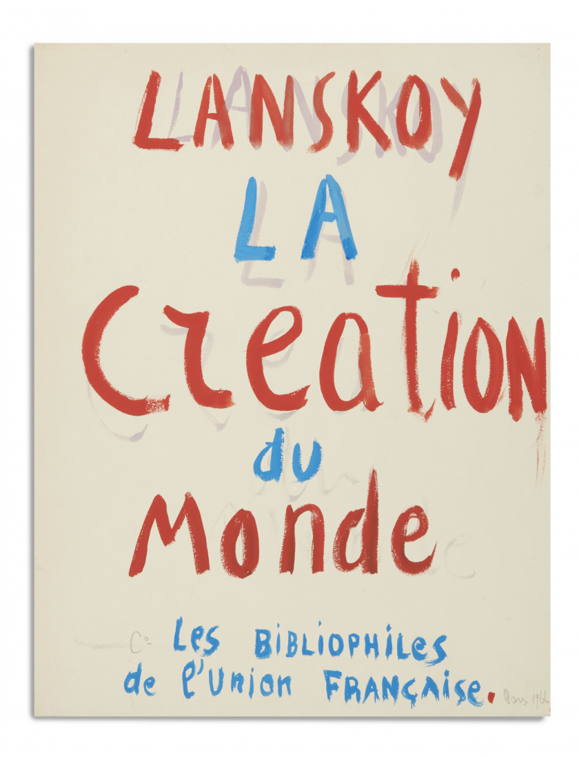 LANSKOY (André)  La Genèse.