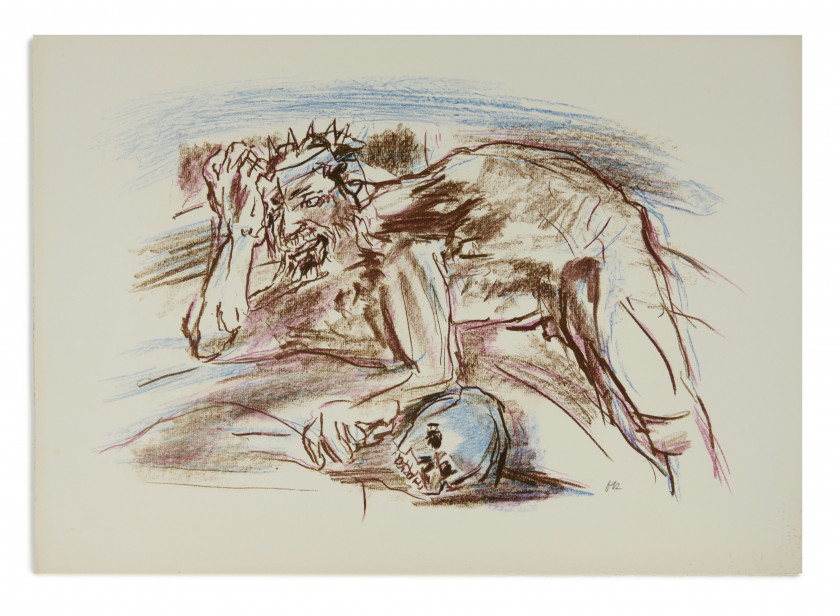 KOKOSCHKA.- JOUHANDEAU (Marcel)  Le Bal masqué.