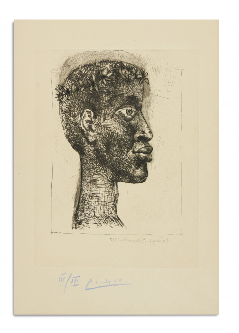 PICASSO.- CÉSAIRE (Aimé)  Corps perdu.