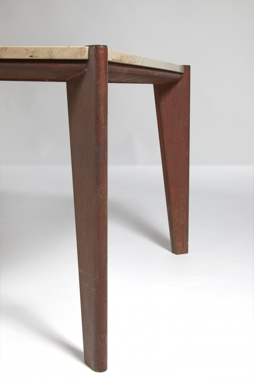 Jean PROUVÉ 1901-1984 Rare table - 1946