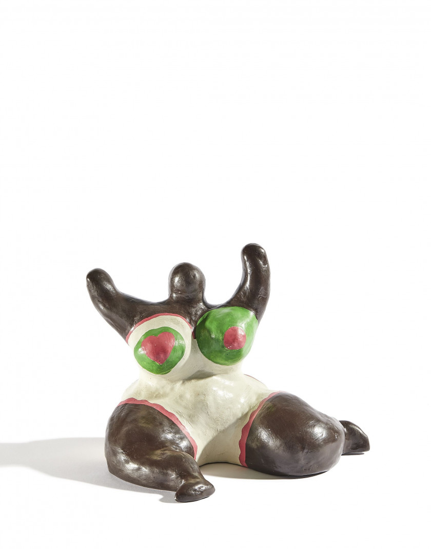 Niki de SAINT PHALLE (1930 - 2002) Nana de Berlin - circa 1973 Polyester peint