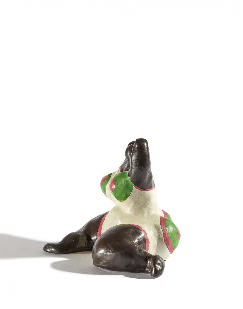 Niki de SAINT PHALLE (1930 - 2002) Nana de Berlin - circa 1973 Polyester peint