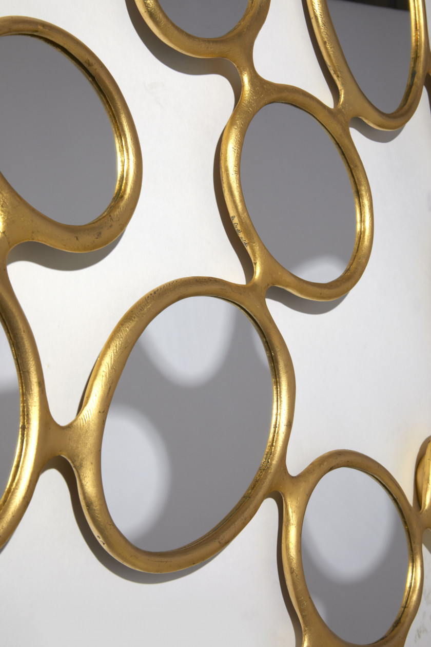 Hubert LE GALL Né en 1961 Miroir « Mulus » - le modèle créé en 2001