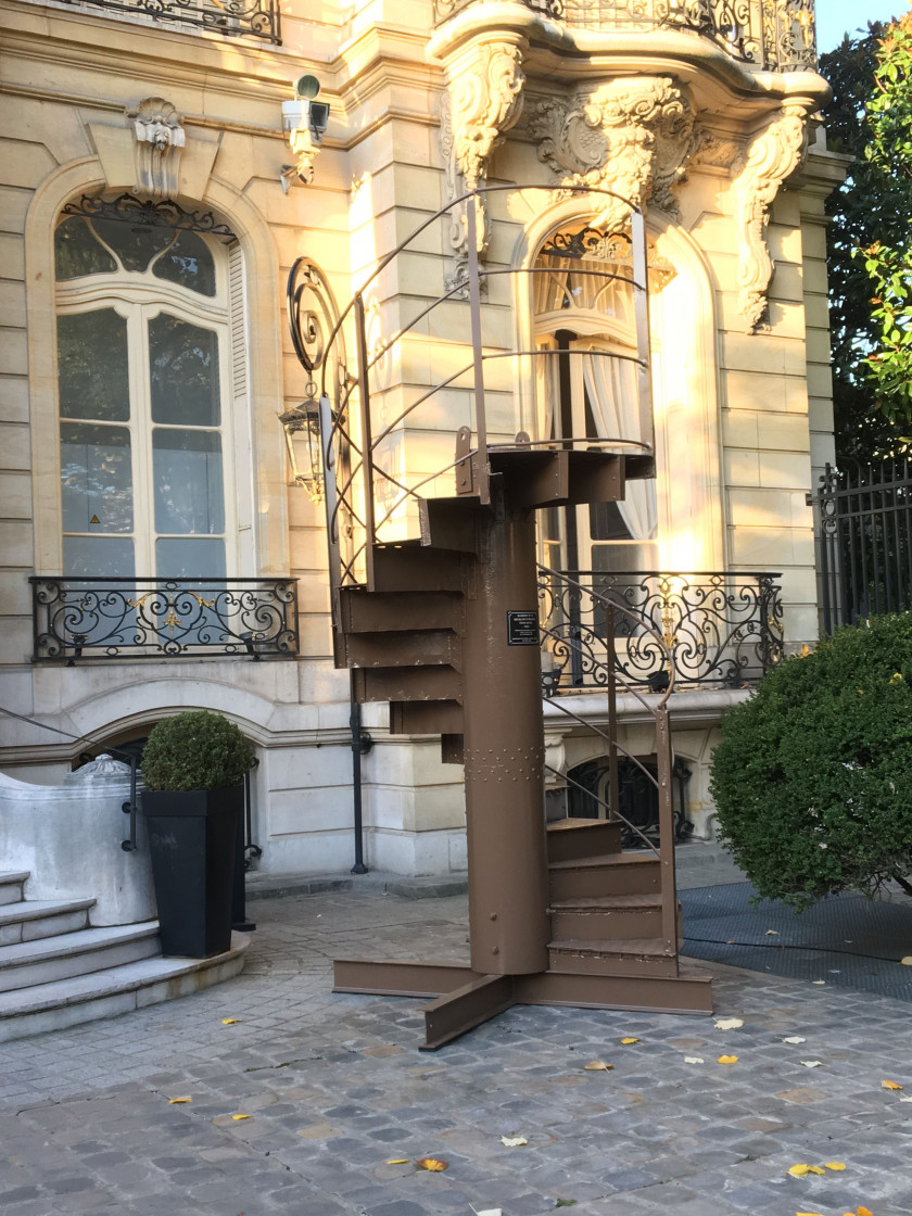 ¤ Gustave EIFFEL 1832-1923 Escalier de la Tour Eiffel n° 17 - 1889