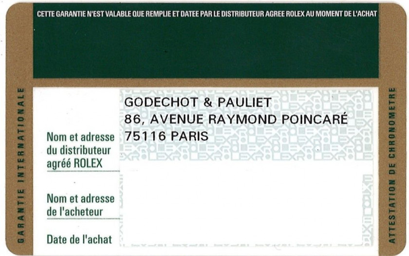 ROLEX  Day Date "Wave Dial', réf. 218235, n° V223271