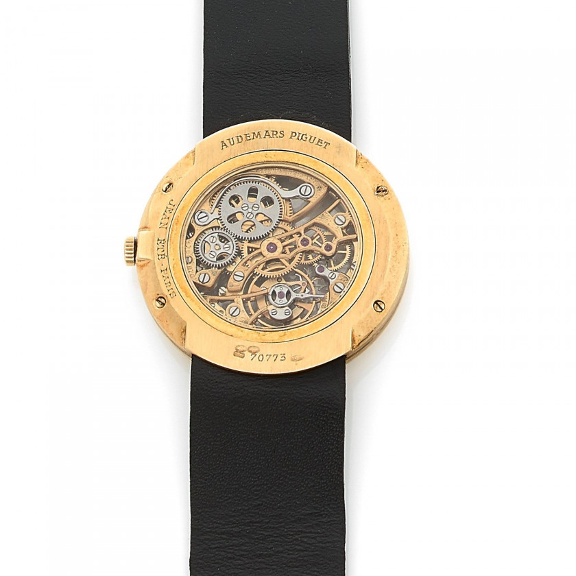 AUDEMARS PIGUET revendu par JEAN ÉTÉ, PARIS  Ref. 5412BA, n° 120870 / 70773