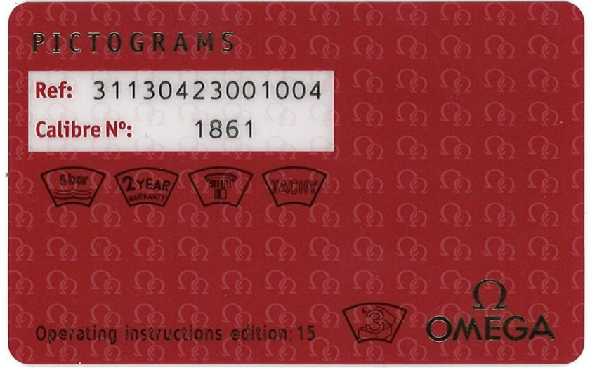 OMEGA  Speedmaster "Tintin", ref. 311.30.42.30.01.004, n° 77797813
