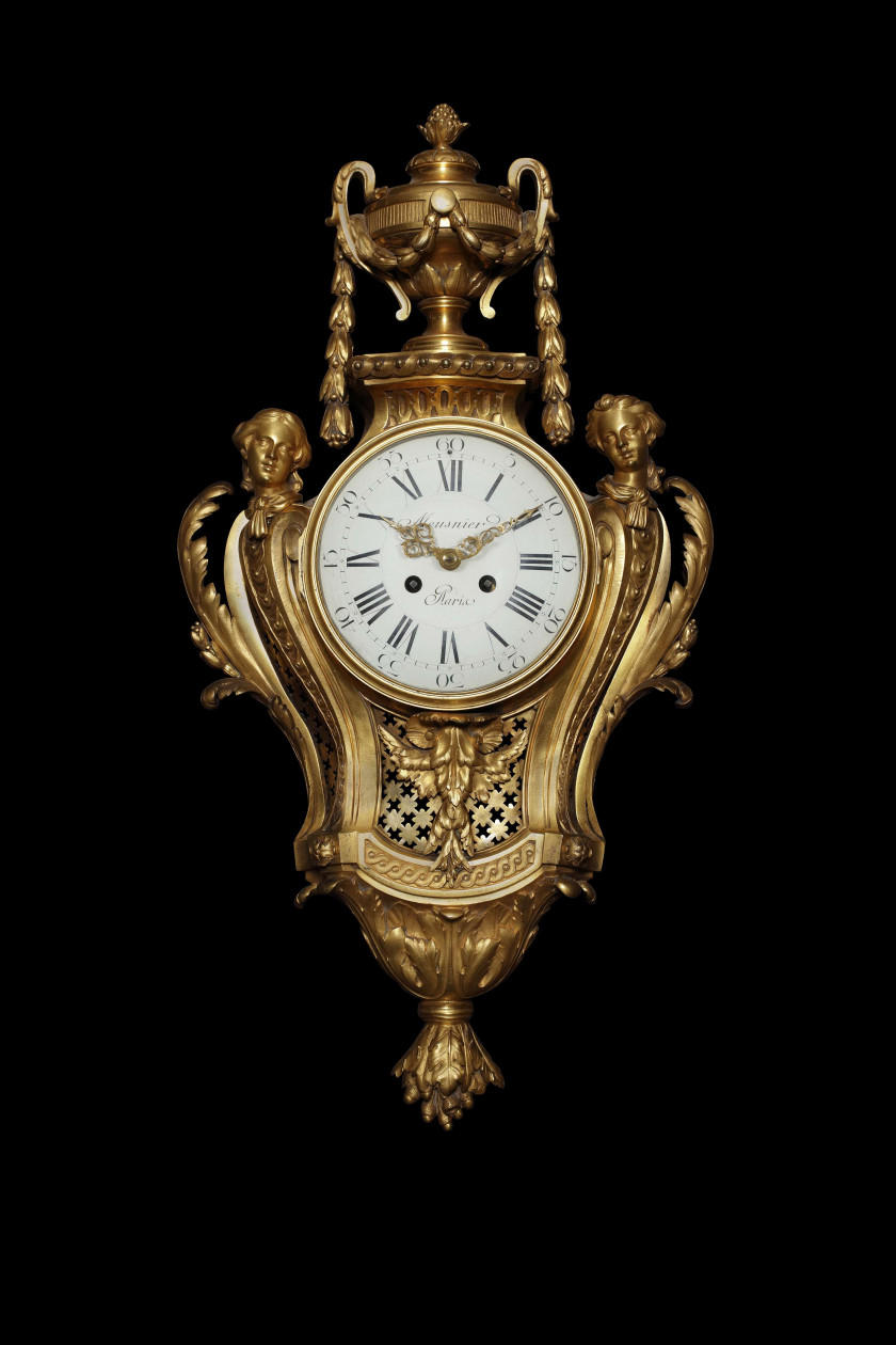 CARTEL D'APPLIQUE D'ÉPOQUE LOUIS XVI