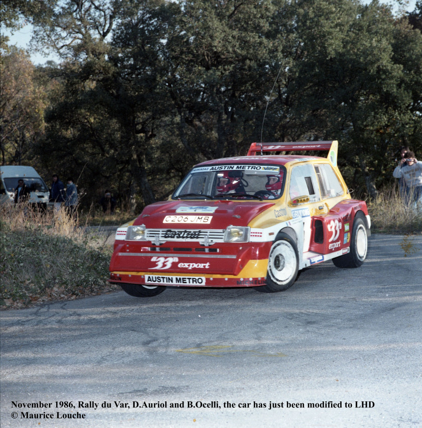 1985 MG Metro 6R4