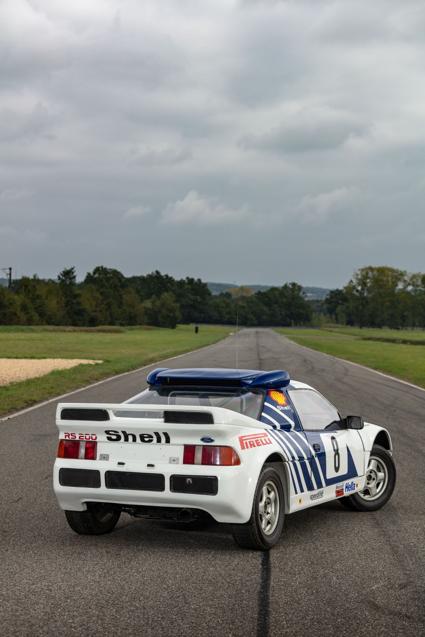 1986 Ford RS200 usine