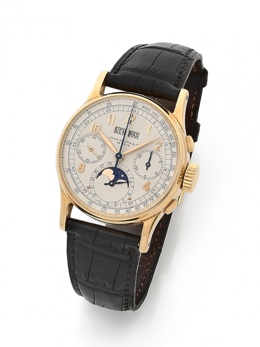 PATEK PHILIPPE  Ref. 1518 "Big Arabic", n° 863336 / 633141