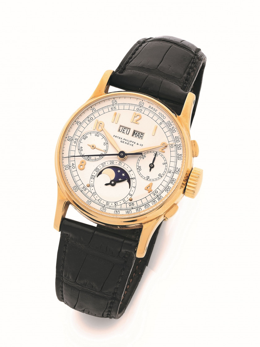 PATEK PHILIPPE  Ref. 1518 "Big Arabic", n° 863336 / 633141