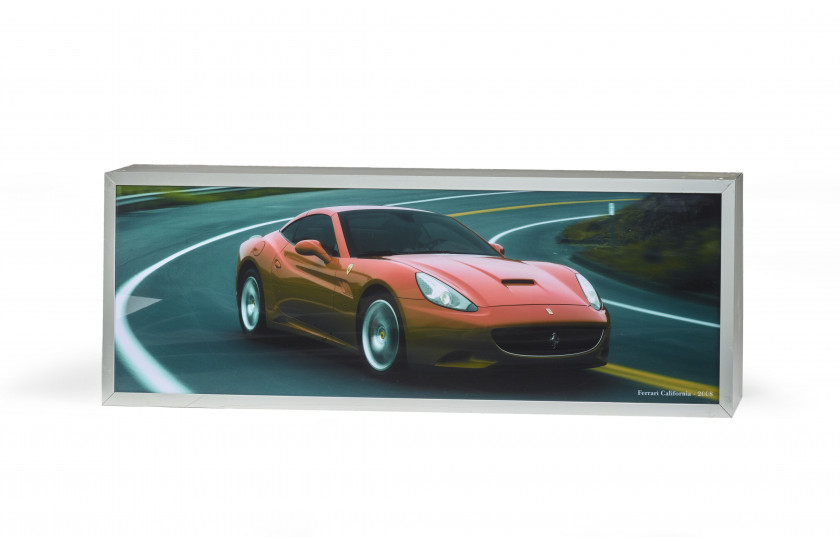 FERRARI  Six impressions sur film polyester