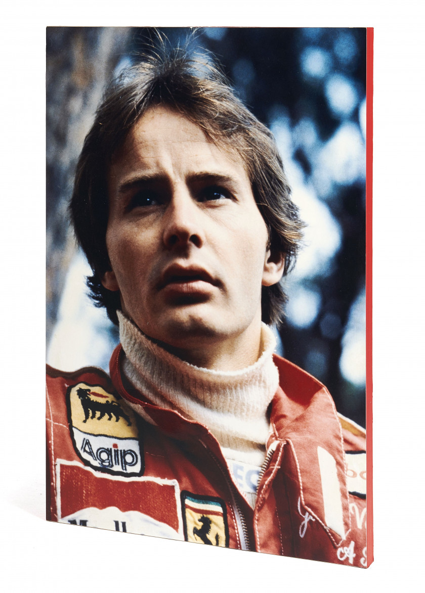 Portrait de Gilles Villeneuve