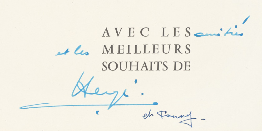 CARTE DE VŒUX 1973-1974