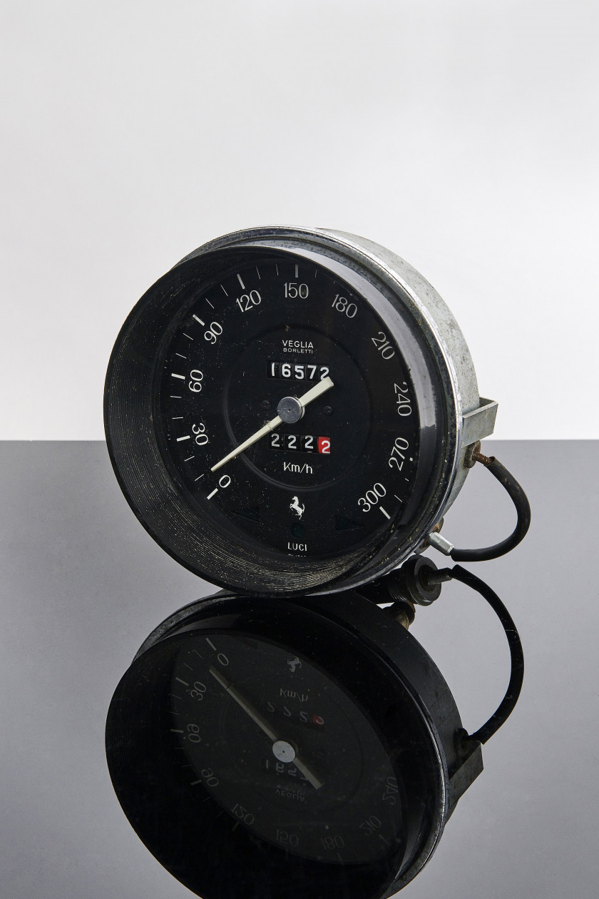 VEGLIA BORLETTI POUR FERRARI 275 GTB /330 GTC  Compteur de vitesse en km/h