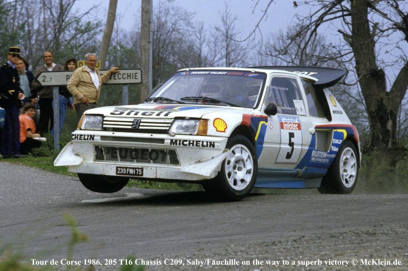 1985 Peugeot 205 Turbo 16 Evolution 2