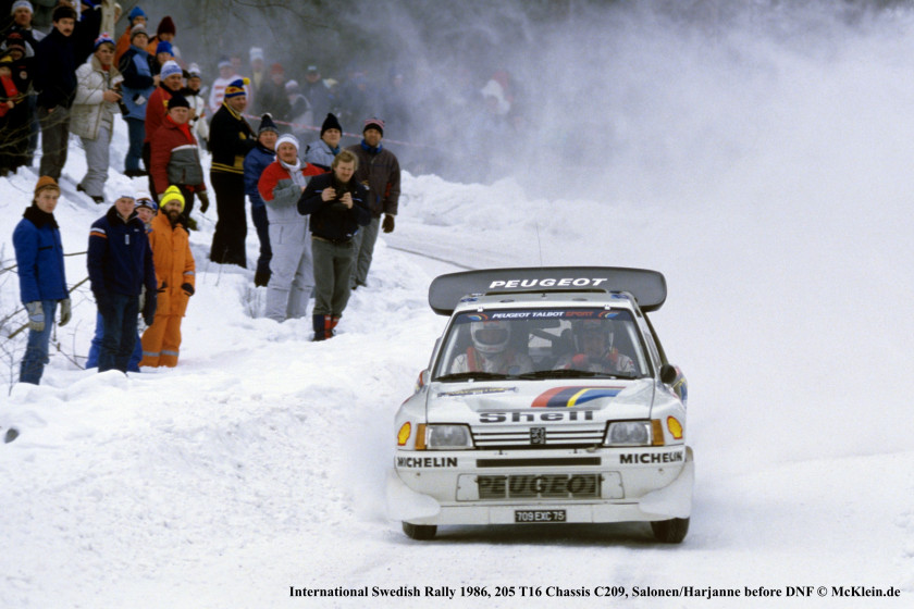 1985 Peugeot 205 Turbo 16 Evolution 2