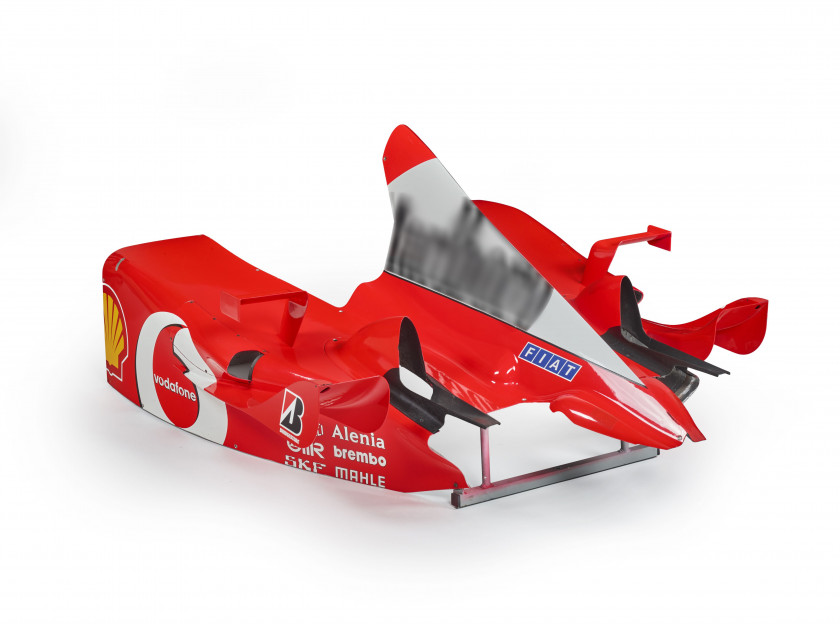 FERRARI F2002  Exceptionnel capot moteur