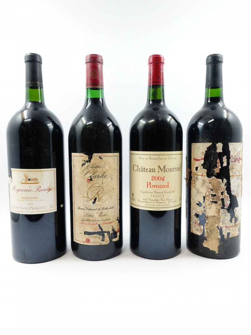 4 magnums 1 mag : CHÂTEAU MONTVIEL 2004 Pomerol