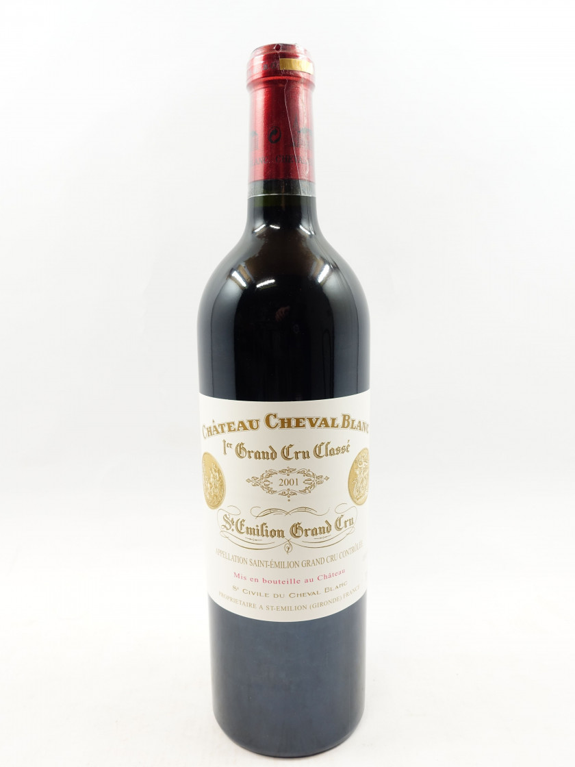 1 bouteille CHÂTEAU CHEVAL BLANC 2001 1er GCC (A) Saint Emilion