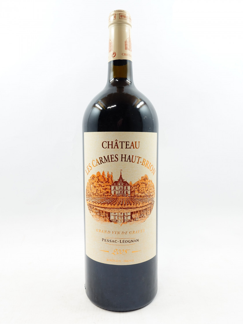 1 magnum CHÂTEAU LES CARMES HAUT BRION 2005 Pessac Léognan