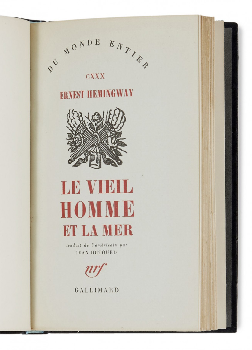 HEMINGWAY (Ernest)  Le Vieil Homme et la mer.