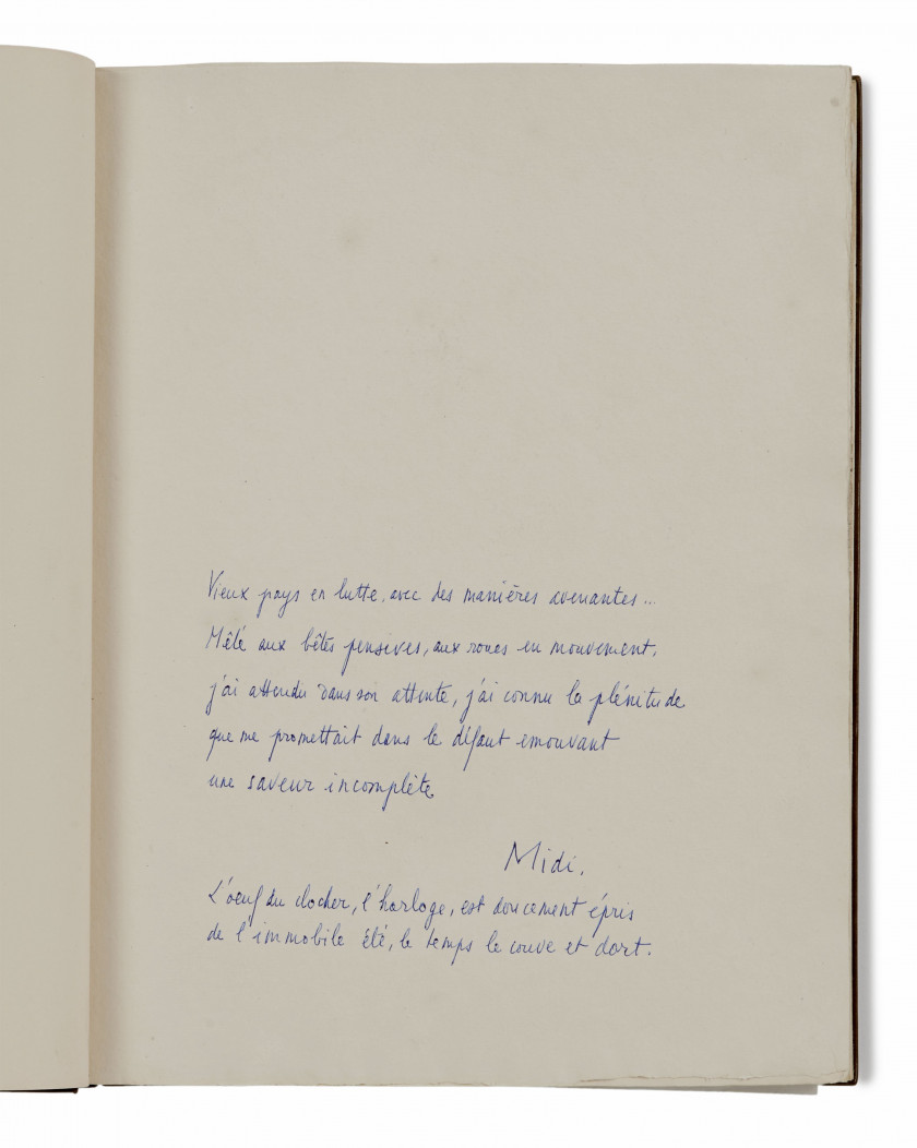 FRÉNAUD (André)  Vieux Pays, suivi de Campagne.