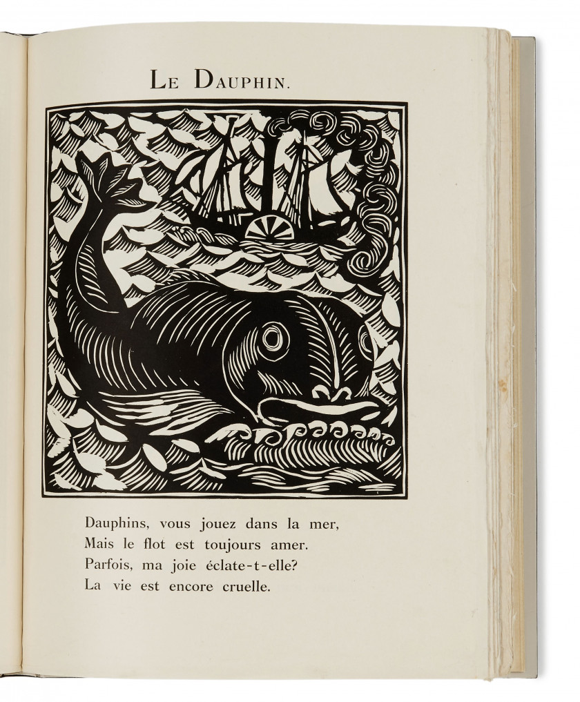 APOLLINAIRE (Guillaume)  Le Bestiaire ou Cortège d’Orphée.