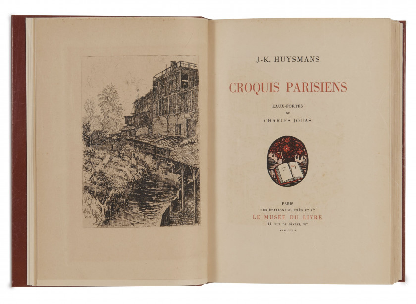 HUYSMANS (Joris-Karl)  Croquis parisiens.