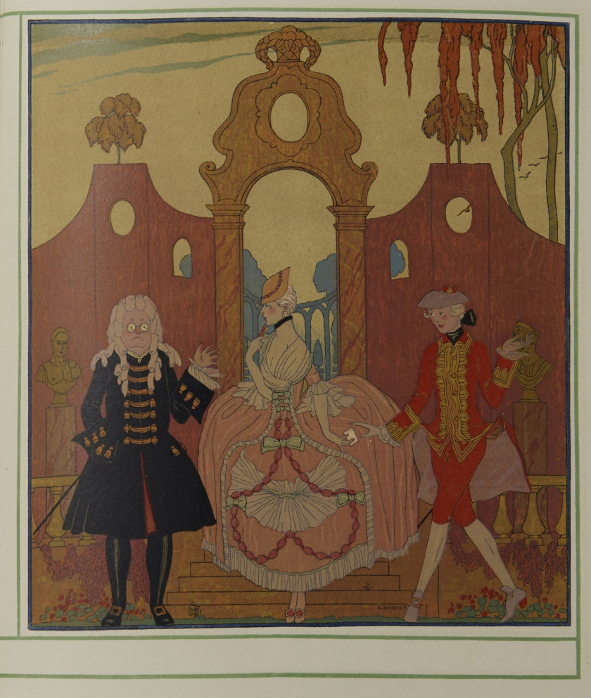 * FLAMENT (Albert), BARBIER (George)  Personnages de comédie.