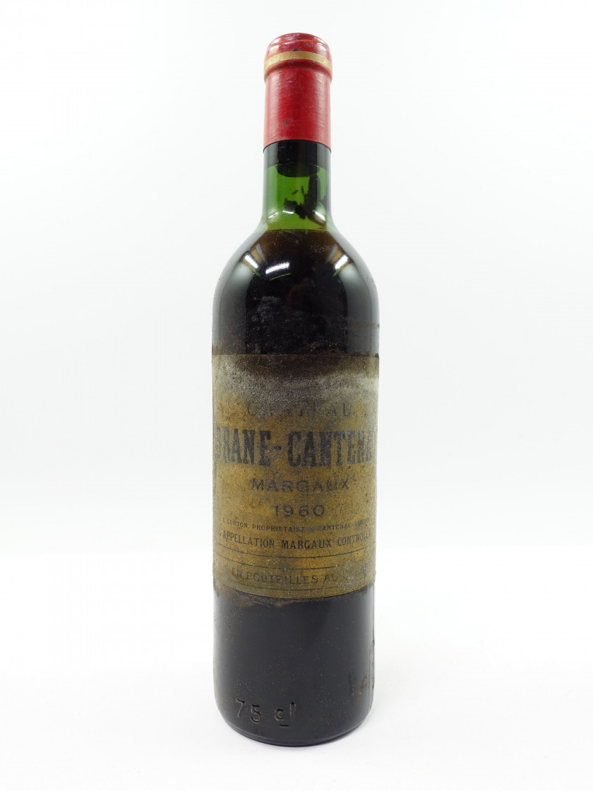 1 bouteille CHÂTEAU BRANE CANTENAC 1960 2è GC Margaux (haute épaule