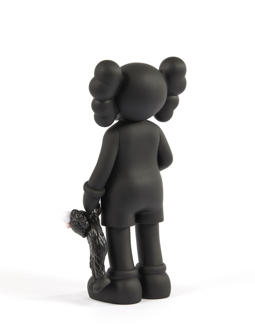 KAWS (Américain - Né en 1974) Share (black) - 2020 Vinyle peint