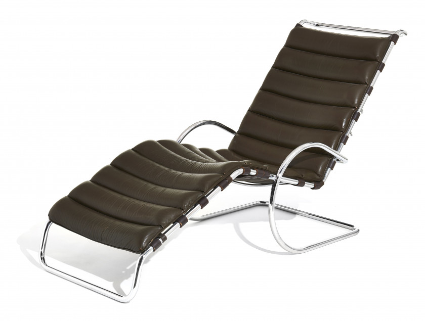 Ludwig MIES VAN DER ROHE (1886 - 1969) Chaise longue dite "Mr Chaise" - Modèle créé en 1927