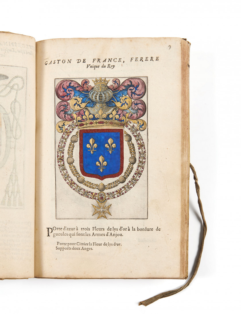 MORIN (Jacques)  Les Armes & Blasons des chevaliers de l'ordre du Sainct Esprit creez par Louis XIII Roy de France.