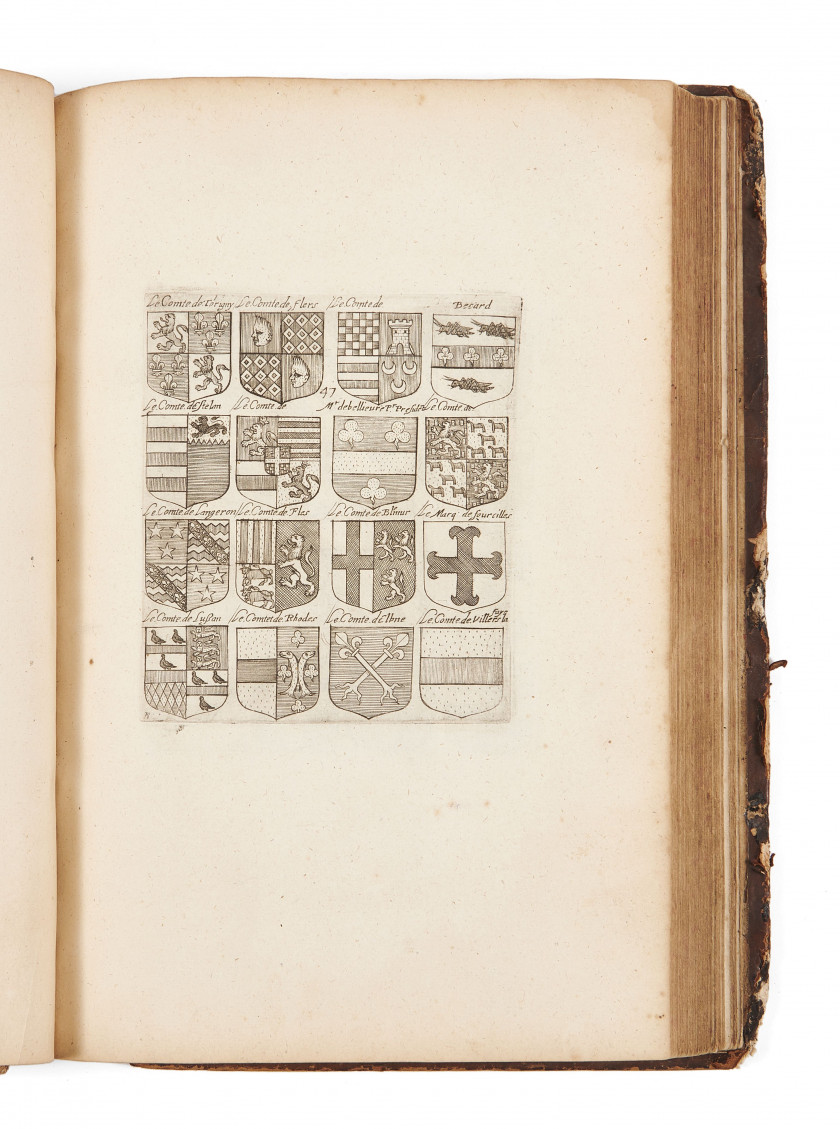 SEGOING (Charles)  Armorial universel contenant les armes des principales maisons ? estatz et dignitez des plus considérables royaul...