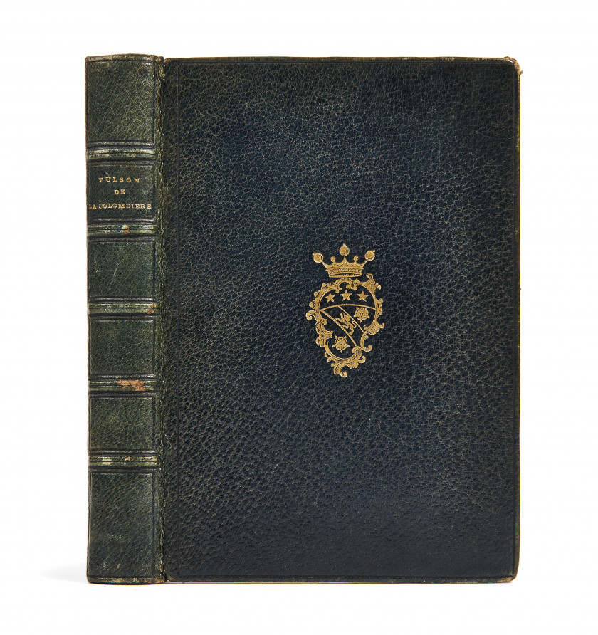 [MANUSCRIT.- VULSON DE LA COLOMBIÈRE (Marc de). BOISSERET (Cassian)]  Abrégé de la science héroïque du sieur Vulson de la Colombière...