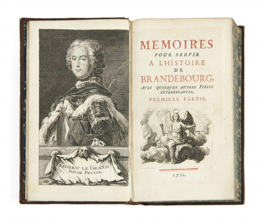 [ADELUNG (Johann Christoph) ?]  Mémoires pour servir à l'histoire de Brandebourg, avec quelques autres pièces intéressantes.