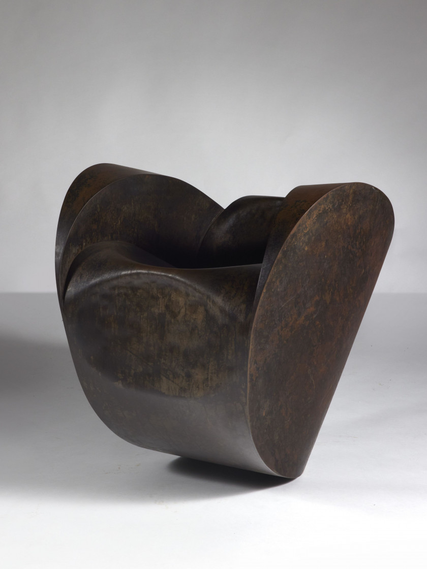 Ron ARAD Né en 1951 Fauteuil «Rolling Volume» - le modèle créé en 1989